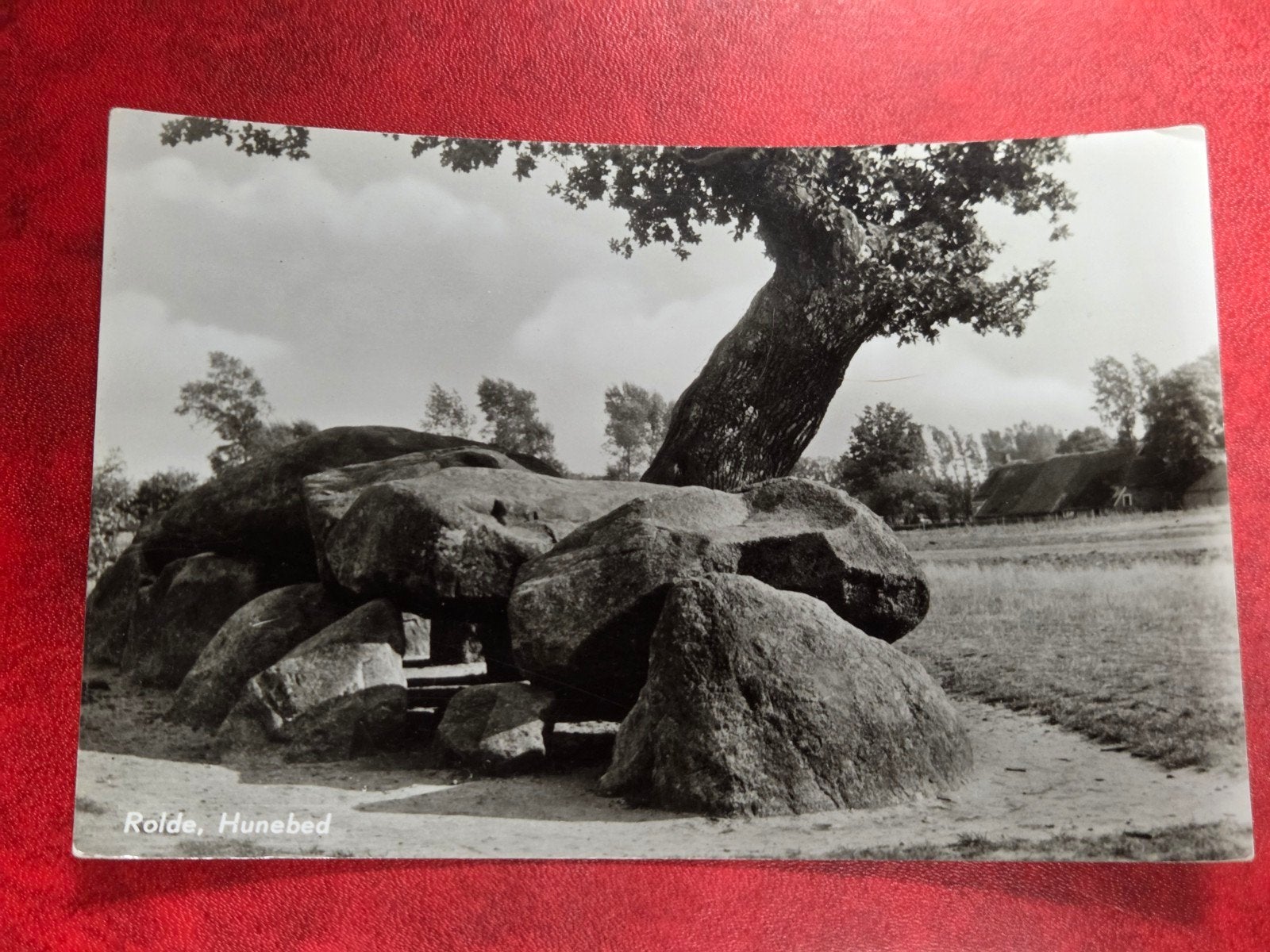 Rolde bij Assen Hunebed, Verzamelen, Ophalen of Verzenden, 1940 tot 1960, Drenthe