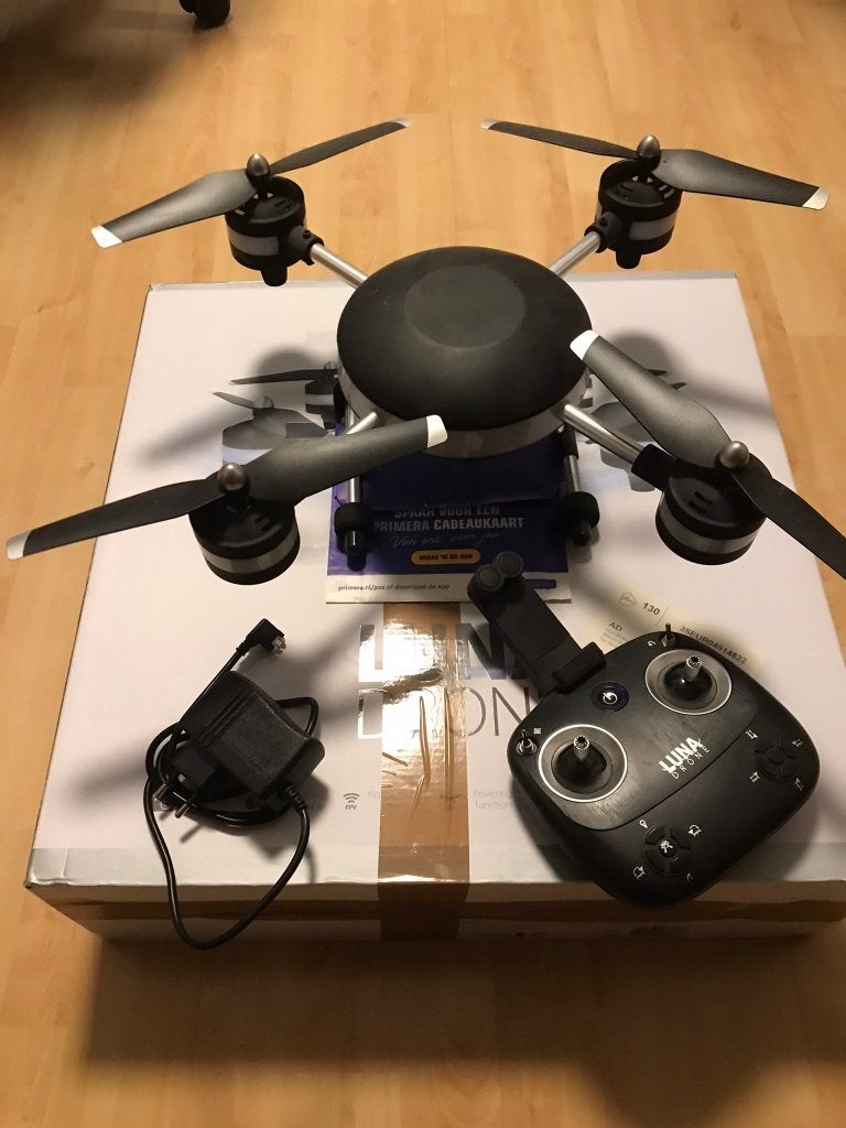 Luna Drone, Basiskwaliteit, Overige merken, Zo goed als nieuw, Verlichting