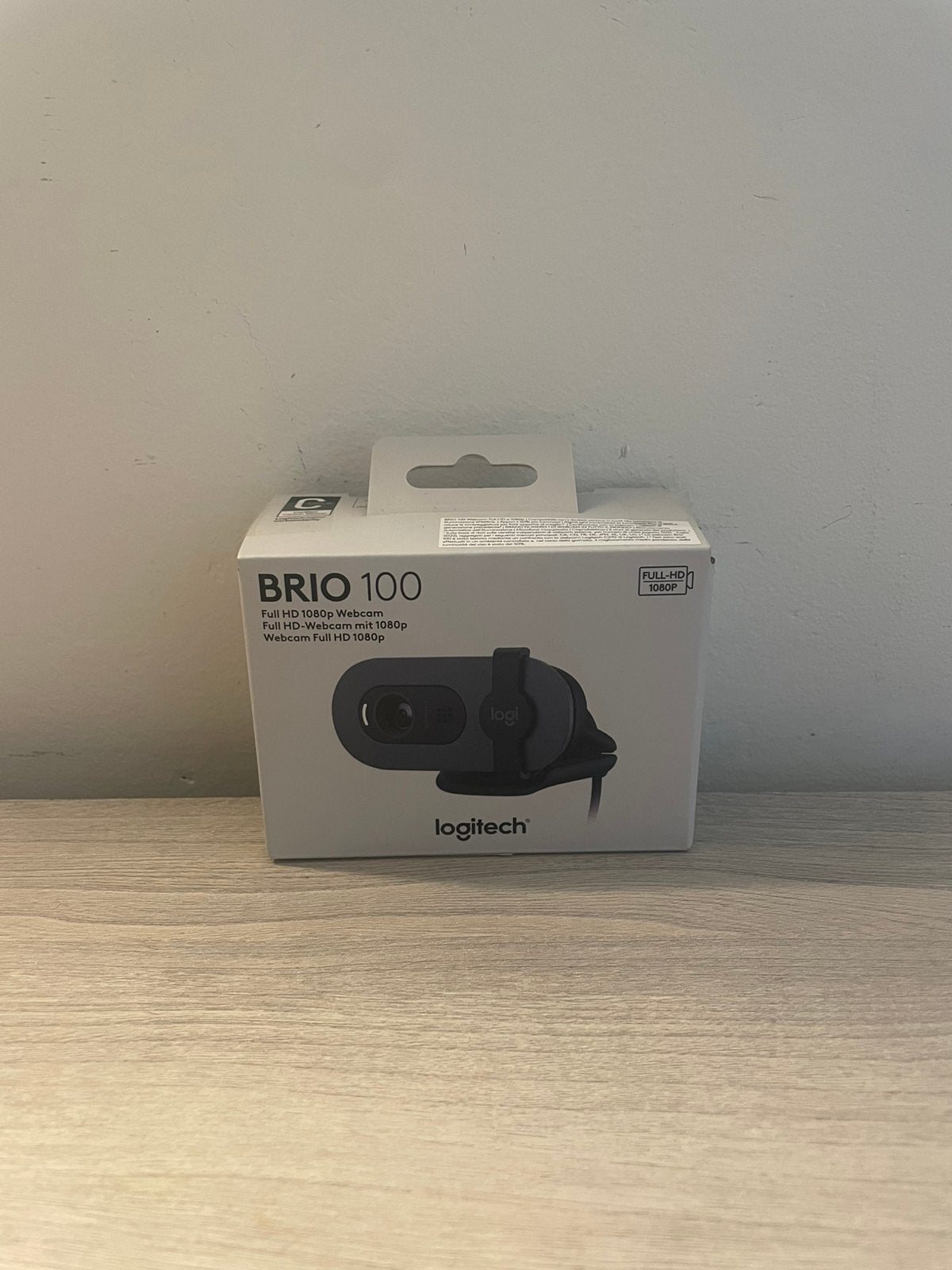 Logitech Brio 100 Webcam – Full HD 1080p, Overige merken, Full HD, Zo goed als nieuw, Geheugenkaart
