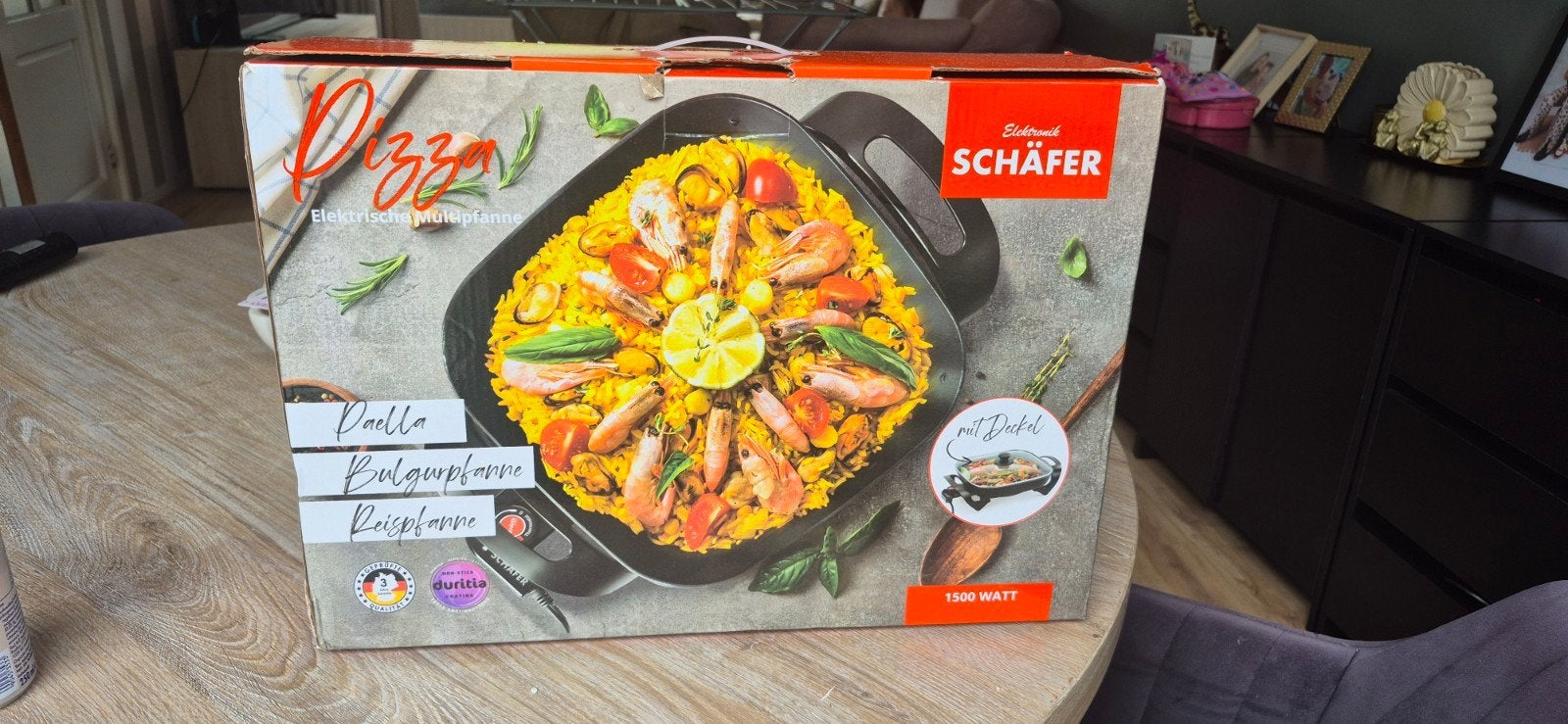 Sichler Schäfer Elektrische Paella Pan - Nieuw in doos, Ophalen of Verzenden, Nieuw