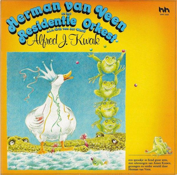 lp,Herman van Veen En Het Residentie Orkest – Alfred J. Kwak, Ophalen of Verzenden, Gebruikt, 12 inch, Levenslied of Smartlap