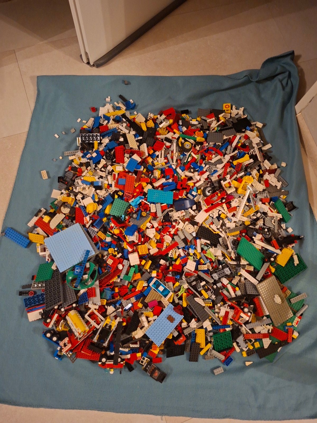 Grote partij losse Lego, Ophalen, Gebruikt, Inclusief extra onderdelen, Lego