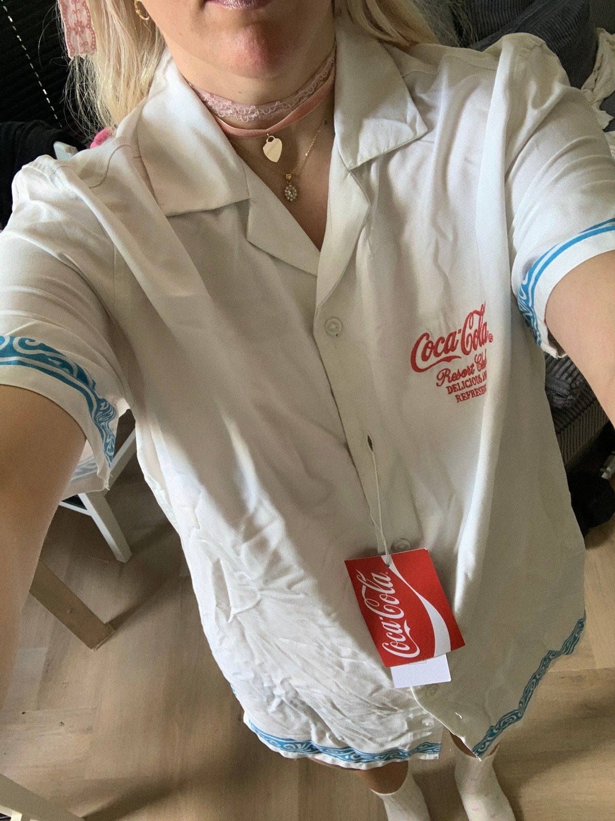 Coca Cola shirt, Meerkleurig, Nieuw, Ophalen of Verzenden, Maat 46 (S) of kleiner