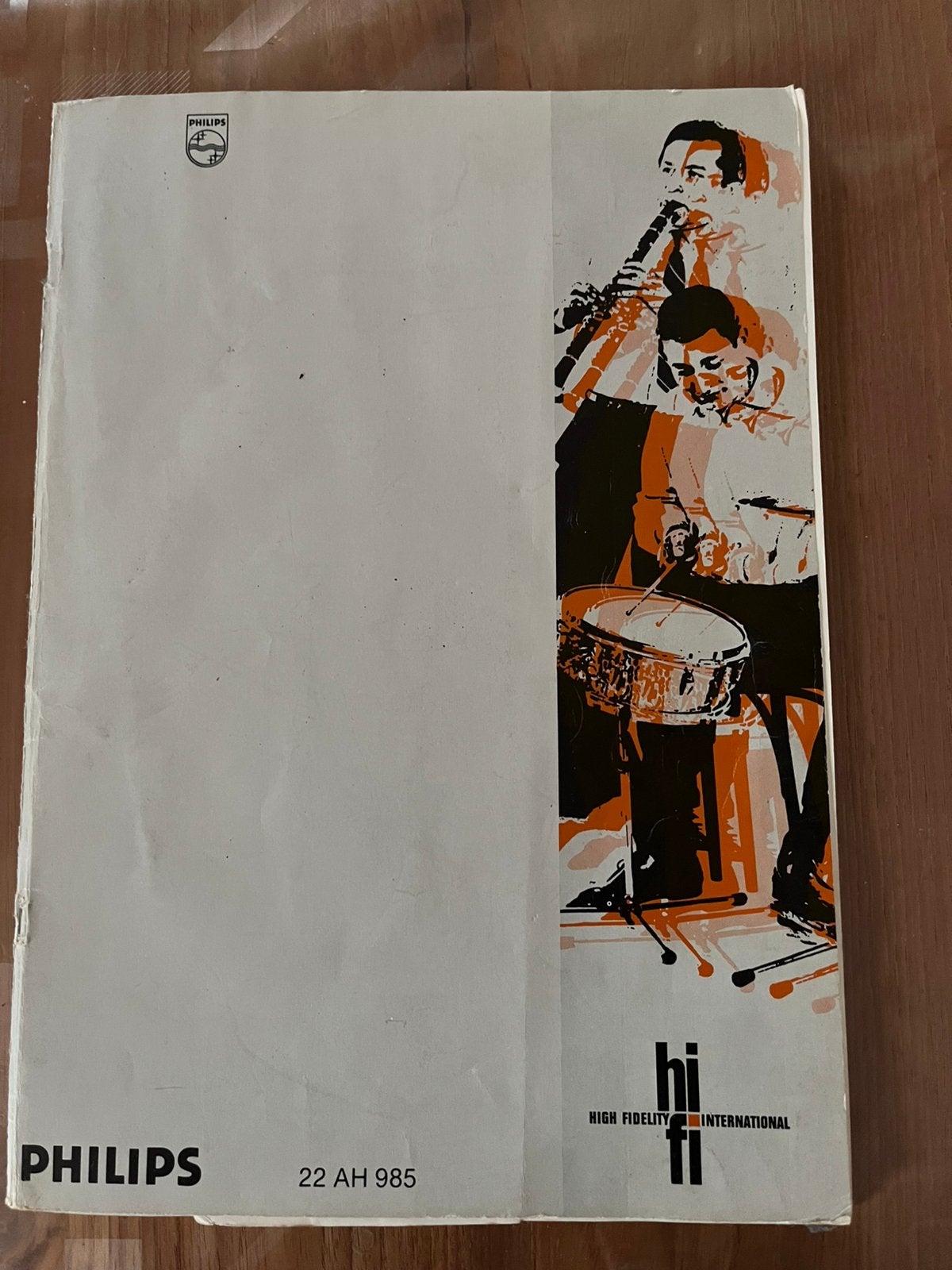 Philips handleiding 22 AH 985, Ophalen of Verzenden, Gebruikt, Minder dan 60 watt, Overige merken