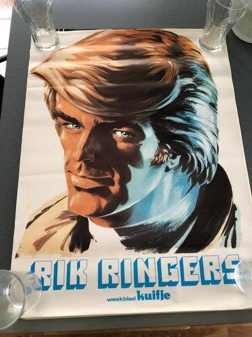 rik ringers weekblad kuifje bestel poster (rek), Eén stripboek, Ophalen of Verzenden, Zo goed als nieuw