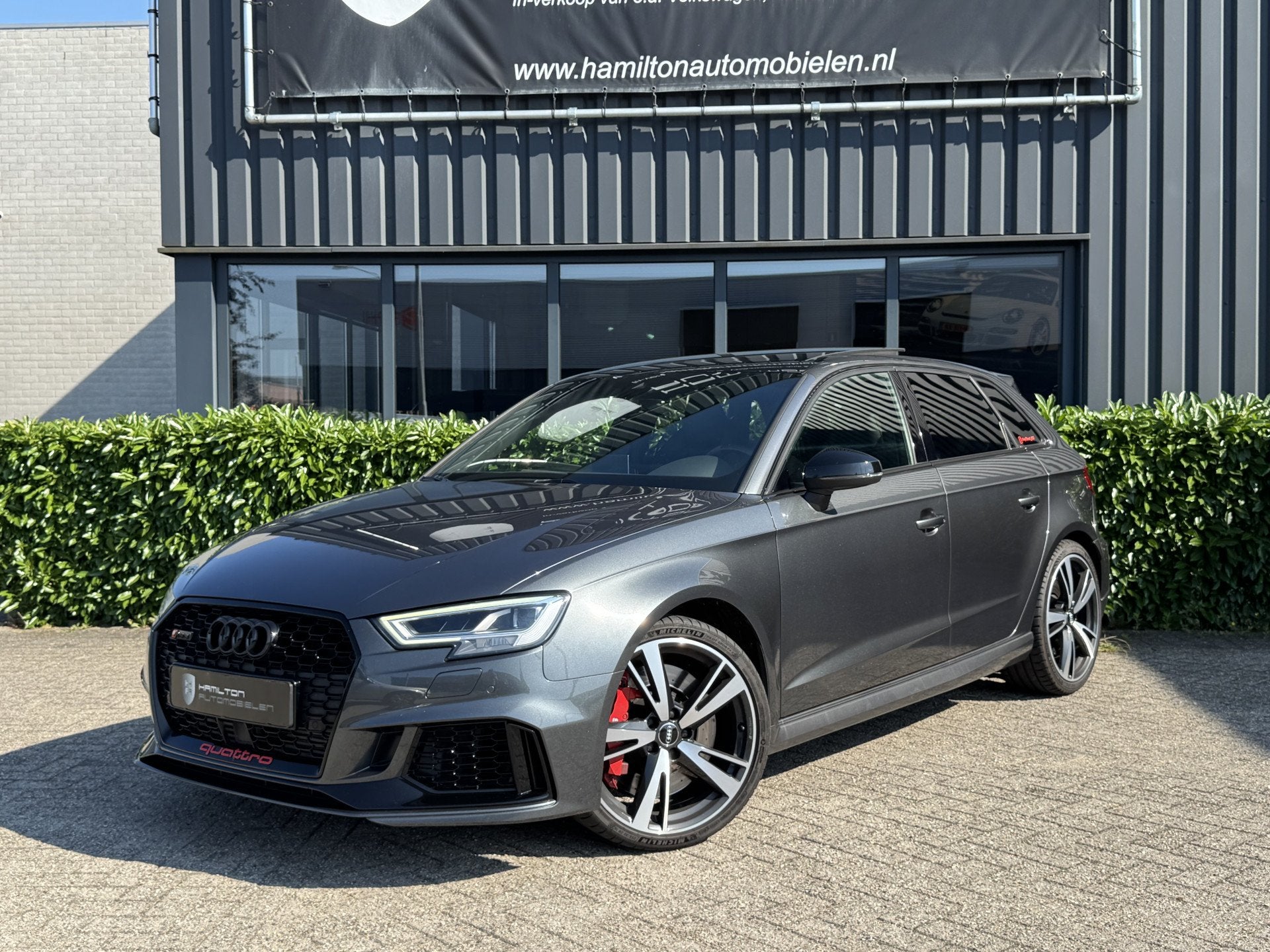 Audi RS3 Sportback 2.5 TFSI 400pk Quattro Pro Line Plus Full, Auto's, Audi, Automaat, Dealer onderhouden, Gebruikt, RS3