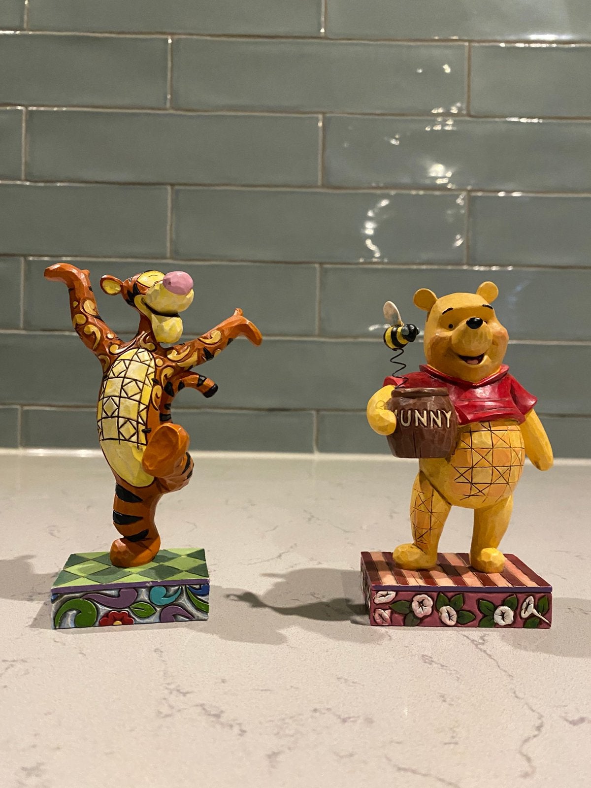 Winnie the pooh, Ophalen of Verzenden, Winnie de Poeh of vrienden, Zo goed als nieuw, Beeldje of Figuurtje
