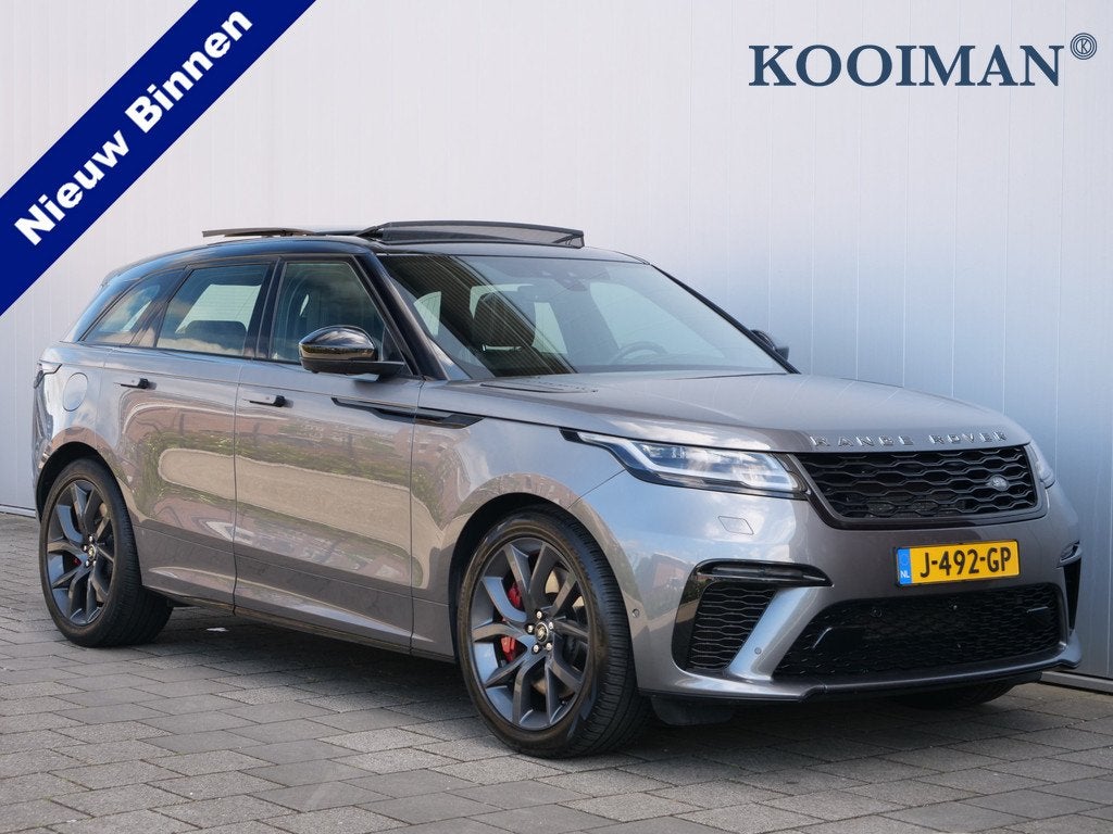 Land Rover Range Rover Velar 5.0 V8 551Pk SV Autobiography D, Auto's, Land Rover, Automaat, Gebruikt, Leder, Bedrijf
