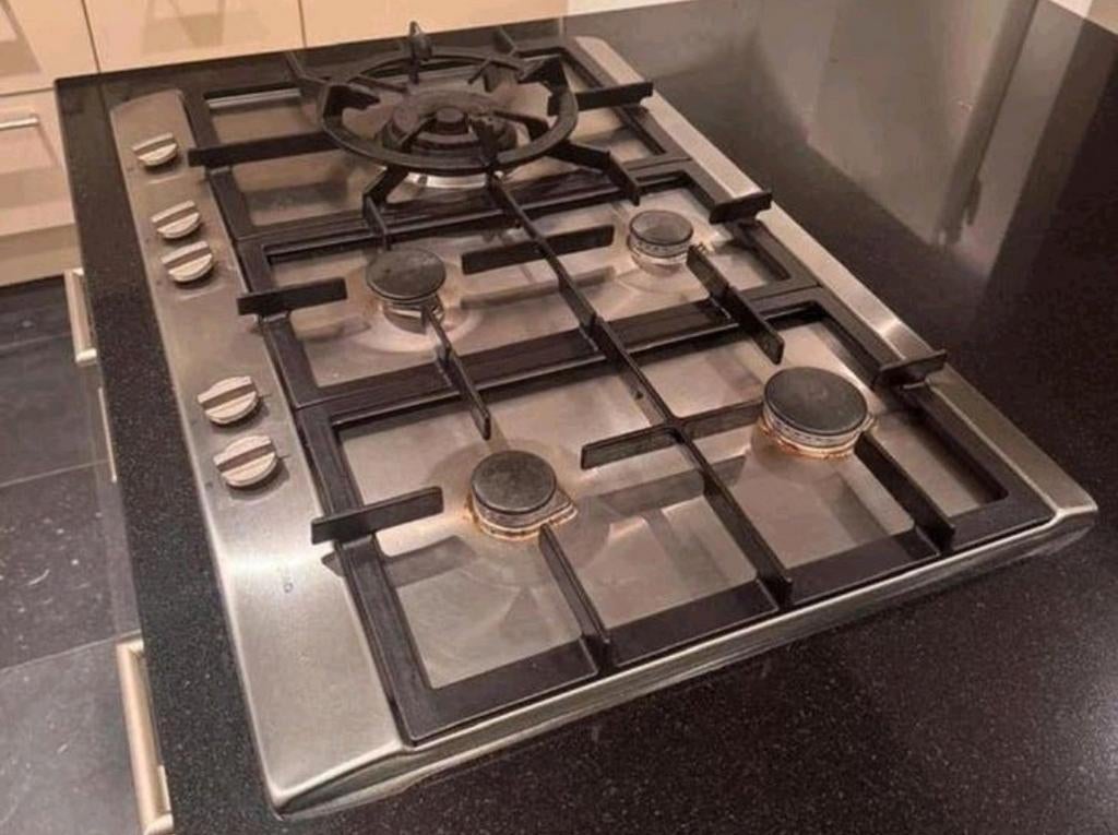 ATAG HG75..A/B gasfornuis met wokpit - Gebruikt, Witgoed en Apparatuur, Fornuizen, Ophalen, Gebruikt, Inbouw