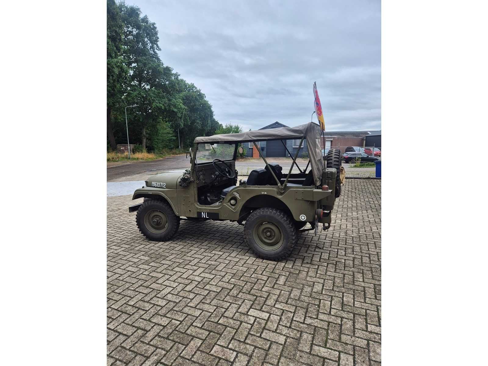 1969 Kaiser Jeep CJ-5 militaire 44 – 2.199 cc – Nederl, Auto's, Overige merken, Overige brandstoffen, Bedrijf, Geïmporteerd
