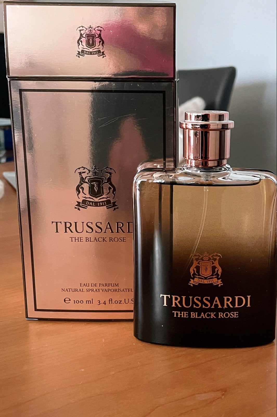 Trussardi The Black Rose Eau de Parfum 100 ml, Ophalen of Verzenden, Nieuw