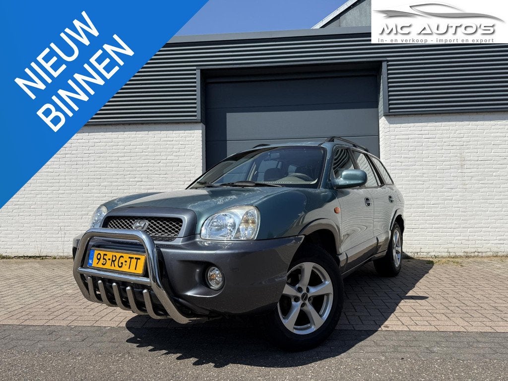 Hyundai Santa Fe 2.0i-16V, Auto's, Hyundai, Bedrijf, Te koop, Santa Fe, ABS, Airbags, Airconditioning, Alarm, Centrale vergrendeling
