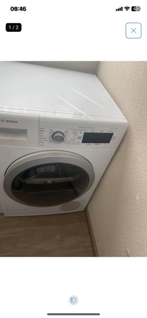 Bosch warmtepomp droger serie 8, 8 tot 10 kg, Ophalen of Verzenden, 85 tot 90 cm, 1600 toeren of meer