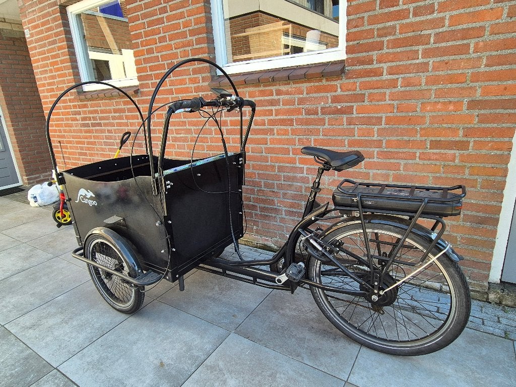 Cangoo bakfiets, 4 kinderen of meer, Zo goed als nieuw, Schijfrem, Ophalen