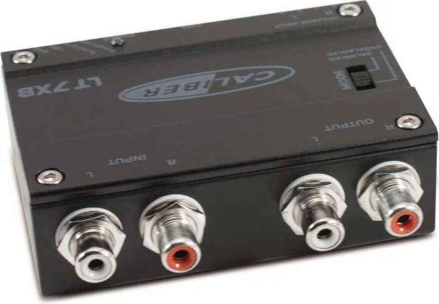 Caliber LT7XB high-low converter en line driver 2-kanaals, Auto diversen, Niet ingevuld, Niet ingevuld, Niet ingevuld