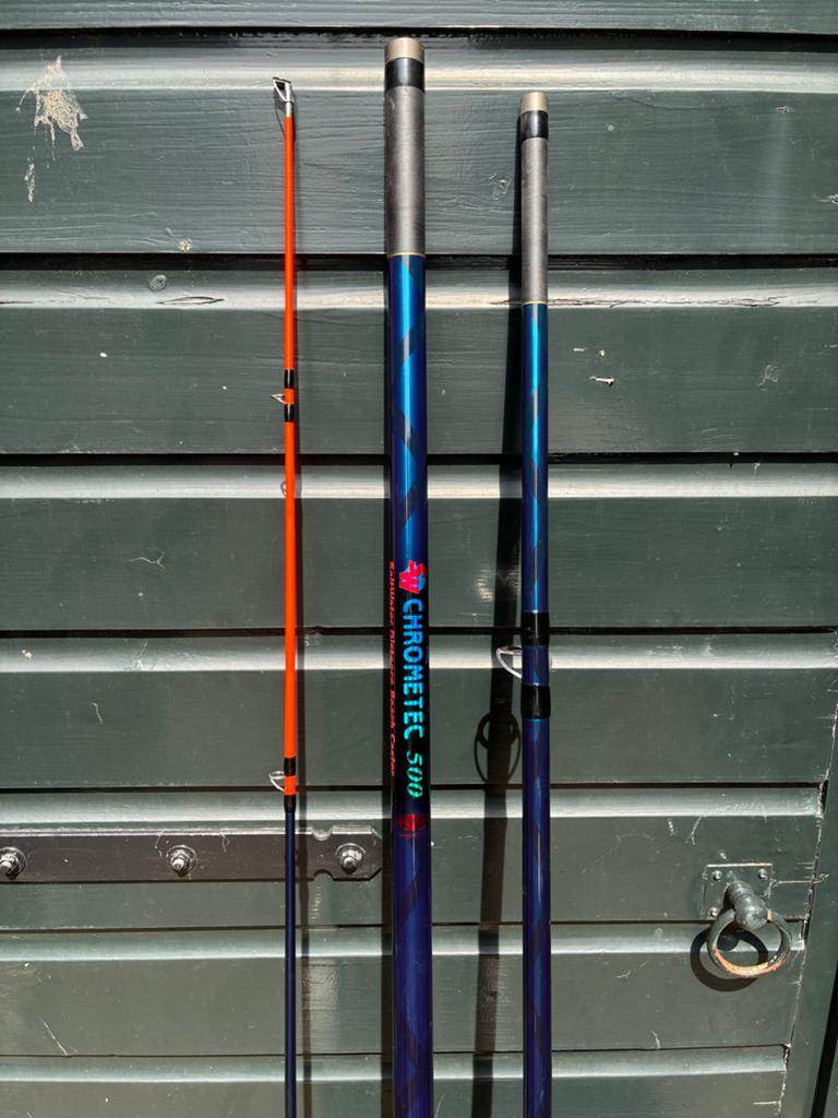 Chrometec 500 Werphengel 5.00m 100-200gr, Ophalen, Zo goed als nieuw