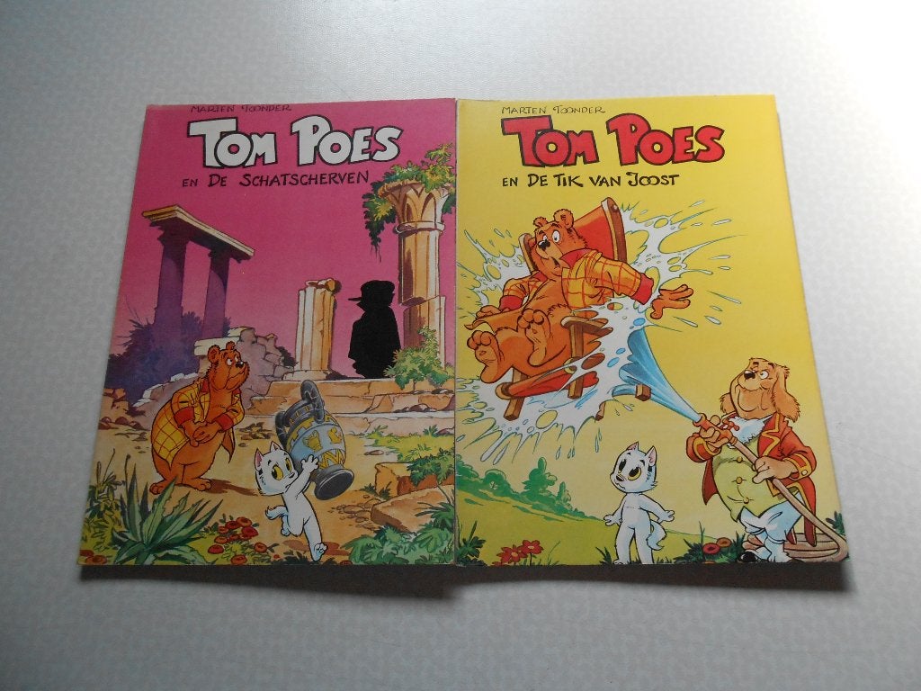 Tom poes bijna volledige reeks oberon 1974/1984 1 ste druk., Marten Toonder, Eén stripboek, Nieuw, Ophalen of Verzenden