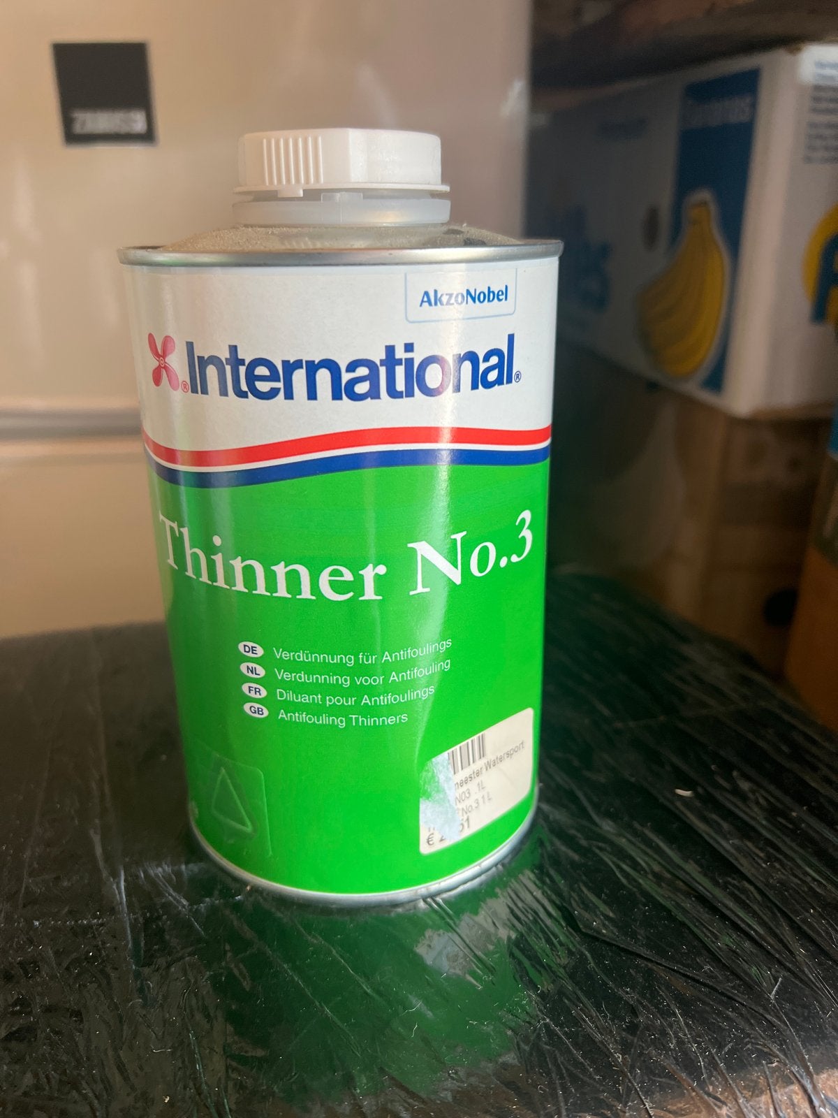 International Thinner No. 1, 3, 7, 9 - Diverse Verdunningen, Watersport en Boten, Ophalen, Nieuw, Verven