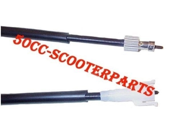 Kilometertellerkabel Yamaha Aerox klik/schroef oud model 247, Ophalen of Verzenden