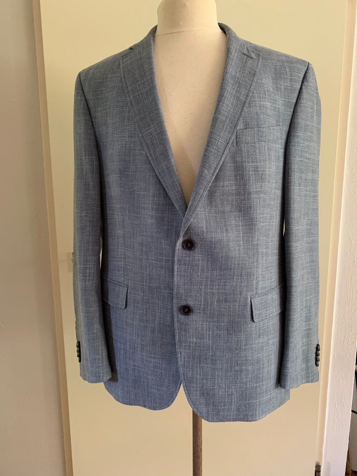 Zomers heren colbert, Carl Gross, maat 26, Kleding | Heren, Kostuums en Colberts, Ophalen of Verzenden, Zo goed als nieuw, Overige maten