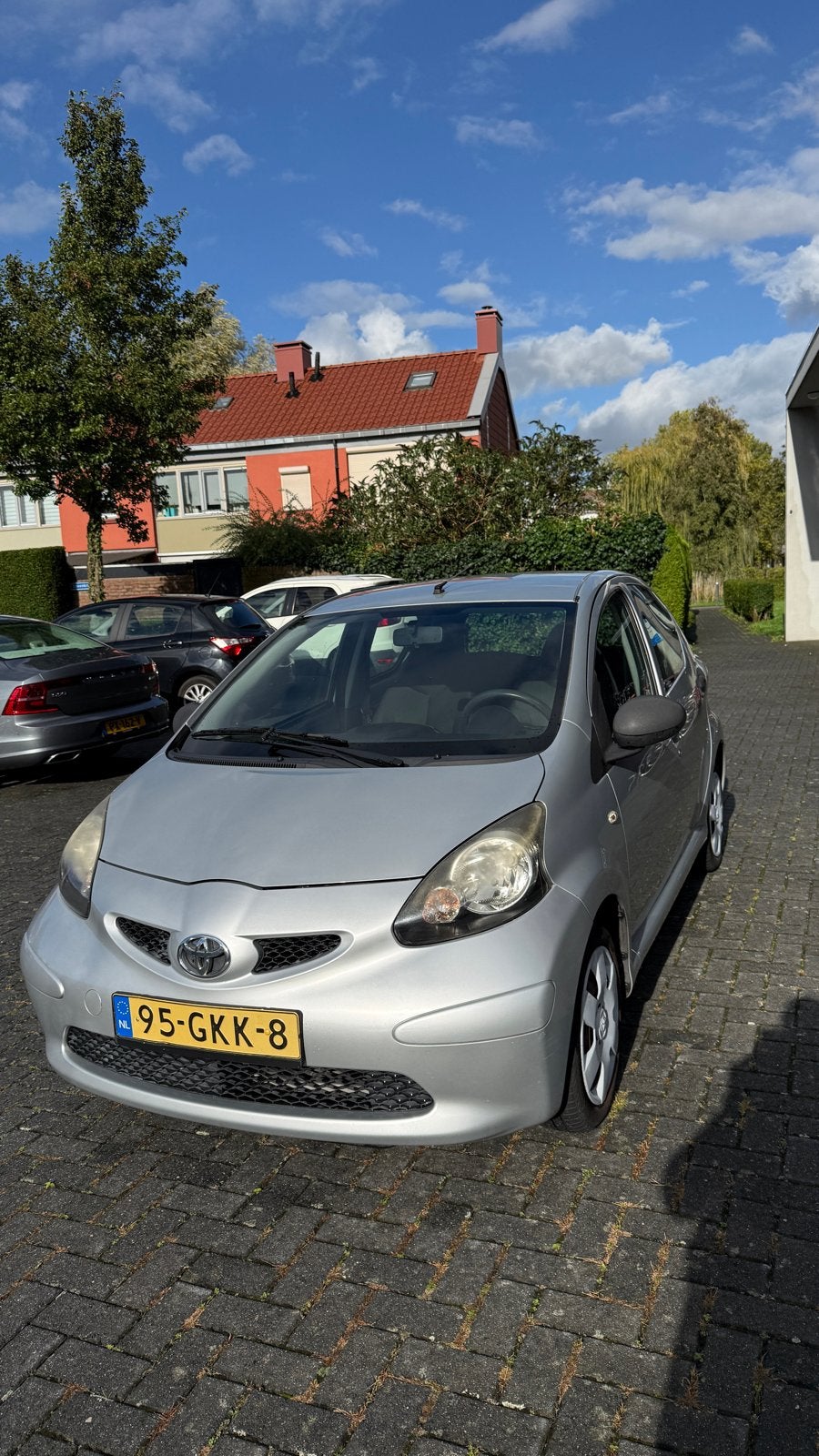 Toyota Aygo 1.0 12V Vvt-i 5DRS 2008 GrijsNieuwe Apk 28-09-27, Voorwielaandrijving, 4 stoelen, 68 pk, Origineel Nederlands