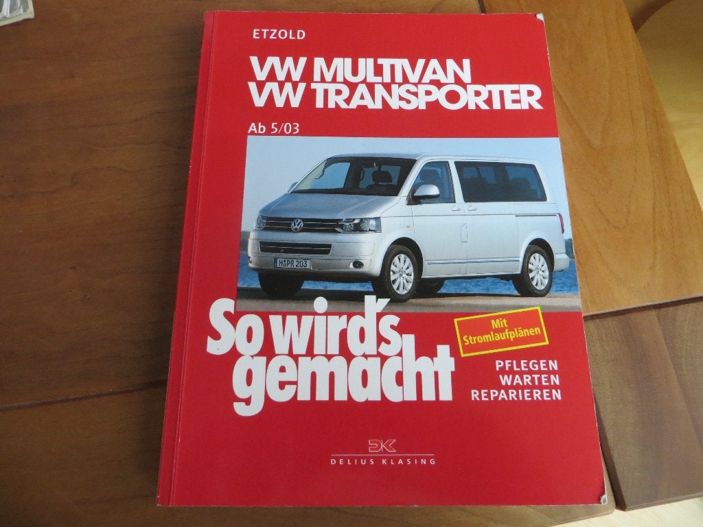 So wird's gemacht vraagbaak Volkswagen Transporter T5 '03-15, Ophalen of Verzenden