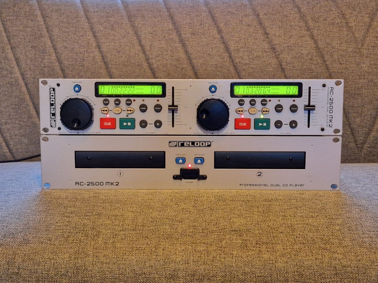 ✅Dubbele cd speler reloop rc 2500 mk2, Audio, Tv en Foto, Cd-spelers, Ophalen of Verzenden, Gebruikt