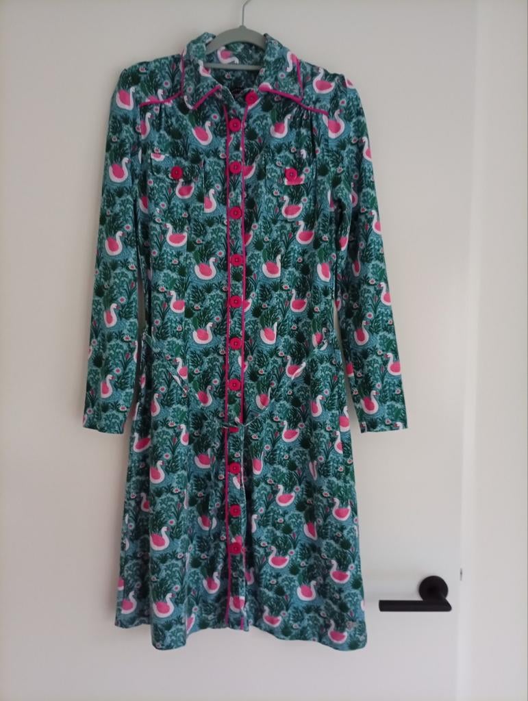 Tante Betsy jurk groen maat M, Kleding | Dames, Jurken, Maat 38/40 (M), Tante Betsy, Ophalen of Verzenden, Knielengte