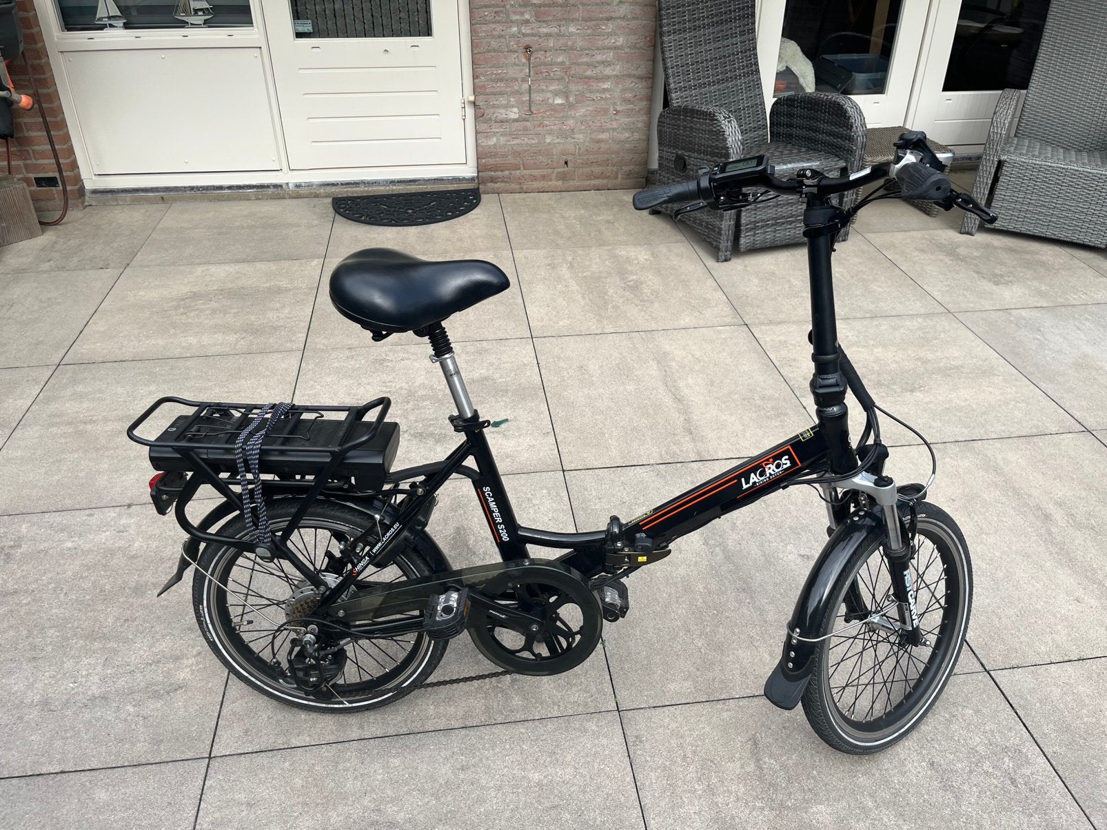 Lacros Scamper S200, 20 inch of meer, Gebruikt, Versnellingen, Totaal opvouwbaar