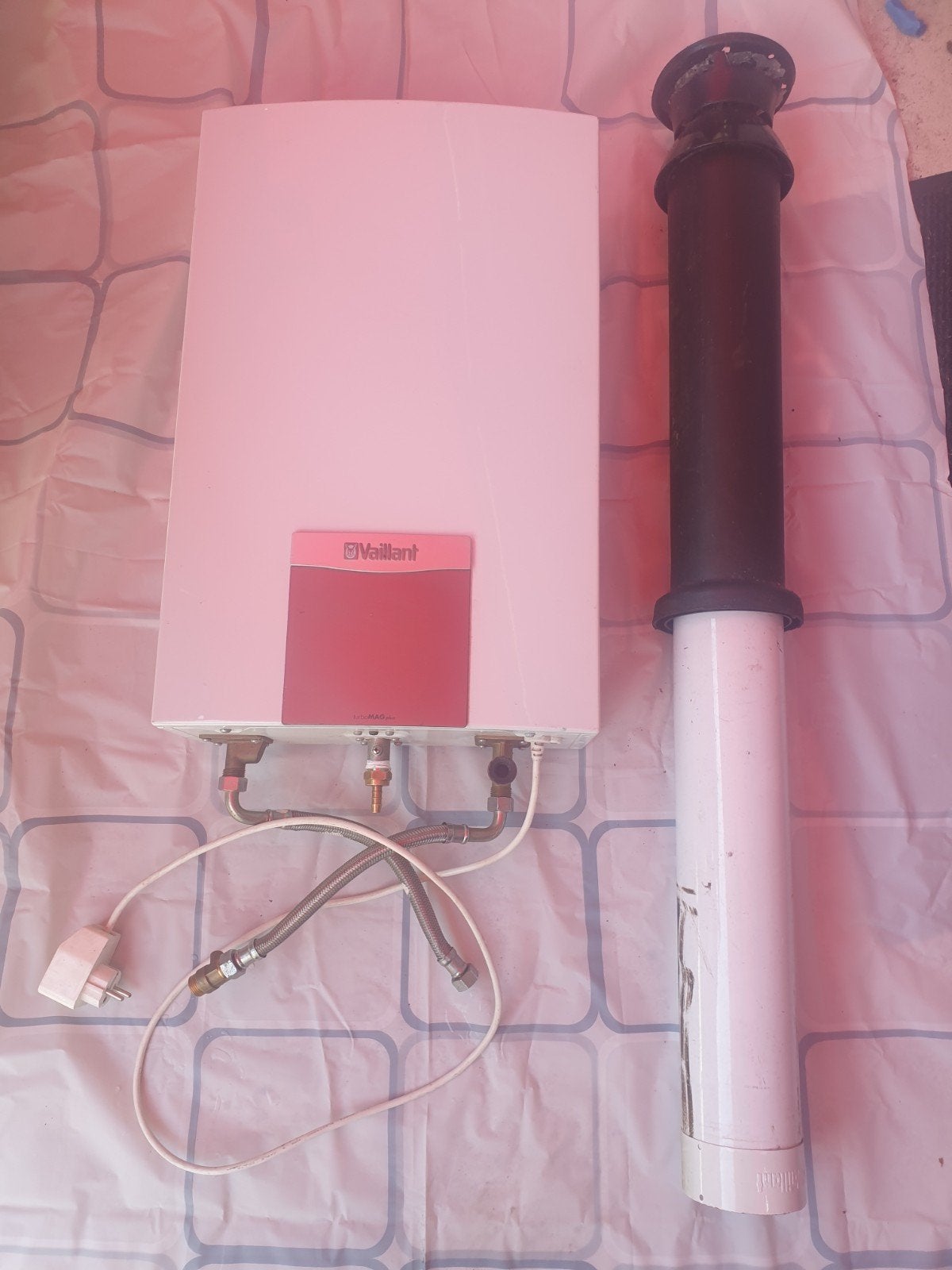 Badgeiser vaillant turbo mag 11 plus butaan propaan flesseng, Ophalen of Verzenden, Zo goed als nieuw, Minder dan 20 liter, Propaan of Butaan