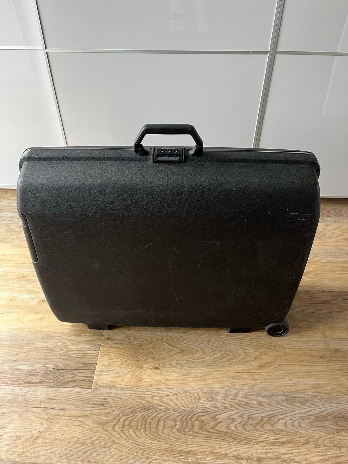 Samsonite Koffer Zwart - Stevige Reiskoffer met Wieltjes, 30 cm of meer, Gebruikt, Zwart, 60 tot 80 cm