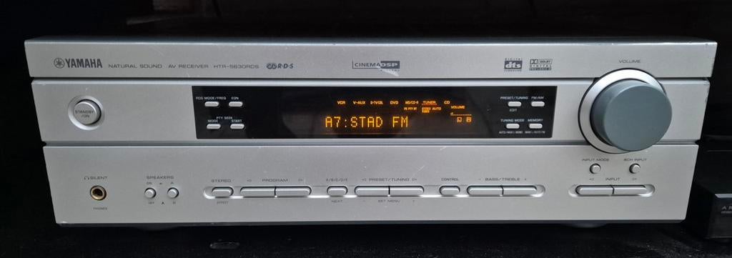 Yamaha HTR-5630RDS AV Receiver - Natuurlijk Geluid, Ophalen, Gebruikt, Yamaha, 60 tot 120 watt