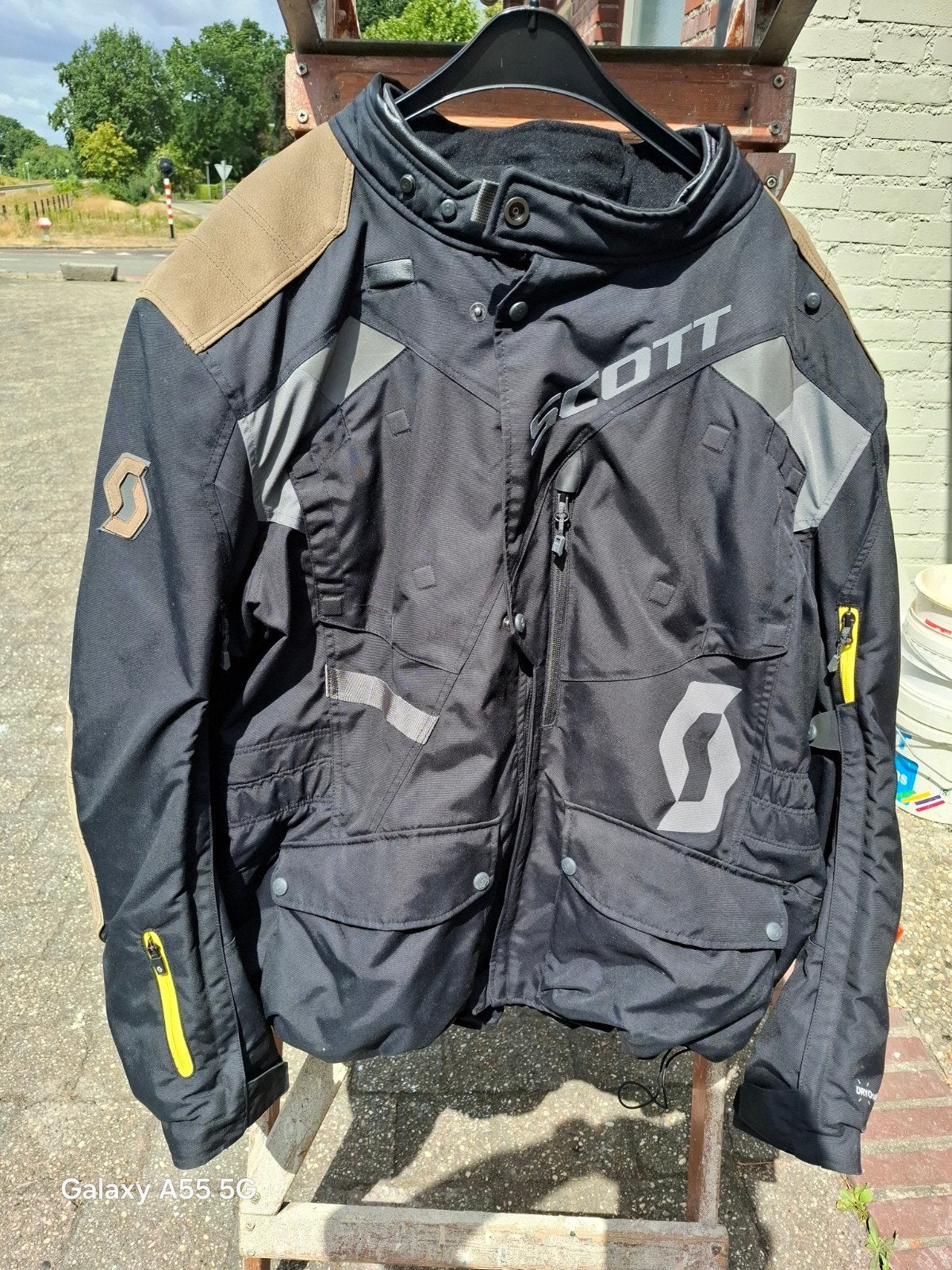 Scott motorjas maat 4XL - Textiel, heren, Motoren, Kleding | Motorkleding, Jas | textiel, Heren, Tweedehands, Ophalen of Verzenden