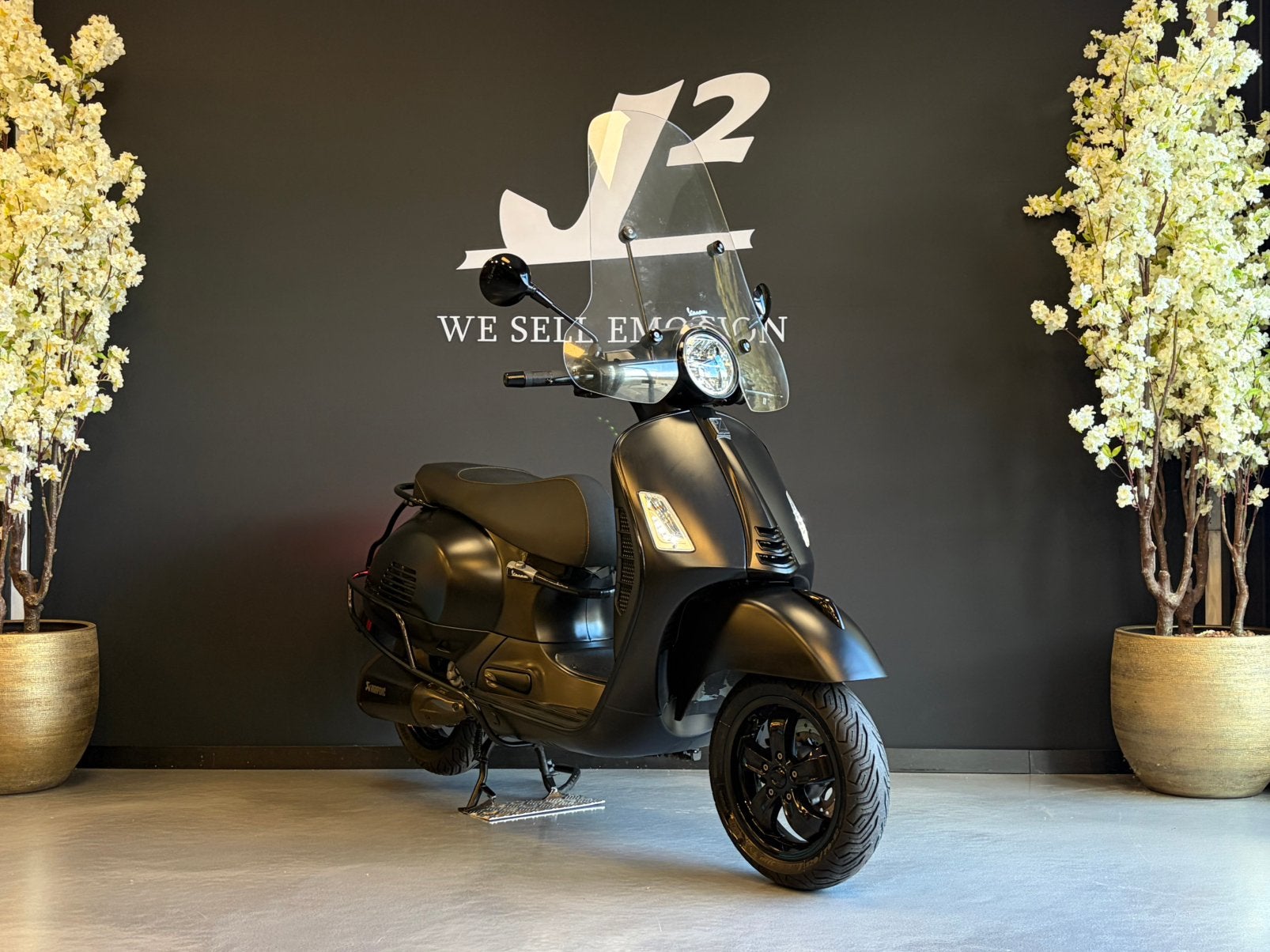 Vespa GTS 300 Super Tech | Mat Zwart | 2021 | 8861 km | 1eig, Scooter, 300 cc, ., Motorrijbewijs A