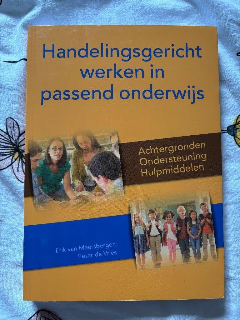 Handelingsgericht werken in passend onderwijs, Boeken, Diverse auteurs, Zo goed als nieuw, Gamma, HBO