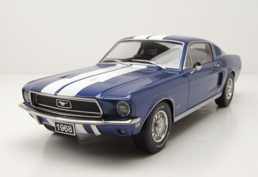 1:18 AANBIEDING! Ford Mustang GT Fastback uit 1968 KK Scale, Ophalen of Verzenden, Nieuw, Auto, Overige merken
