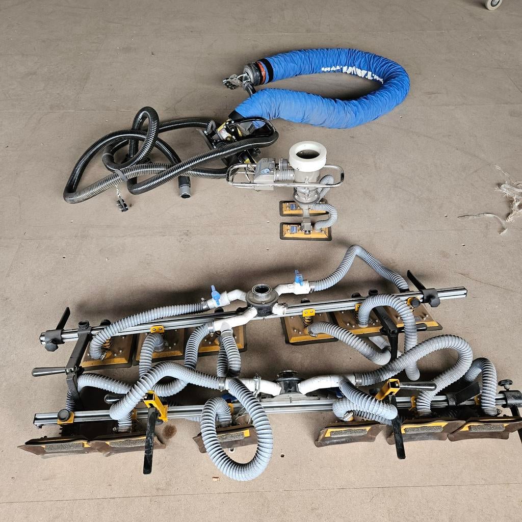 Vacuüm heffers met Siemens vacuümpomp (3 sets), Doe-het-zelf en Verbouw, Overige Doe-het-zelf en Verbouw, Ophalen