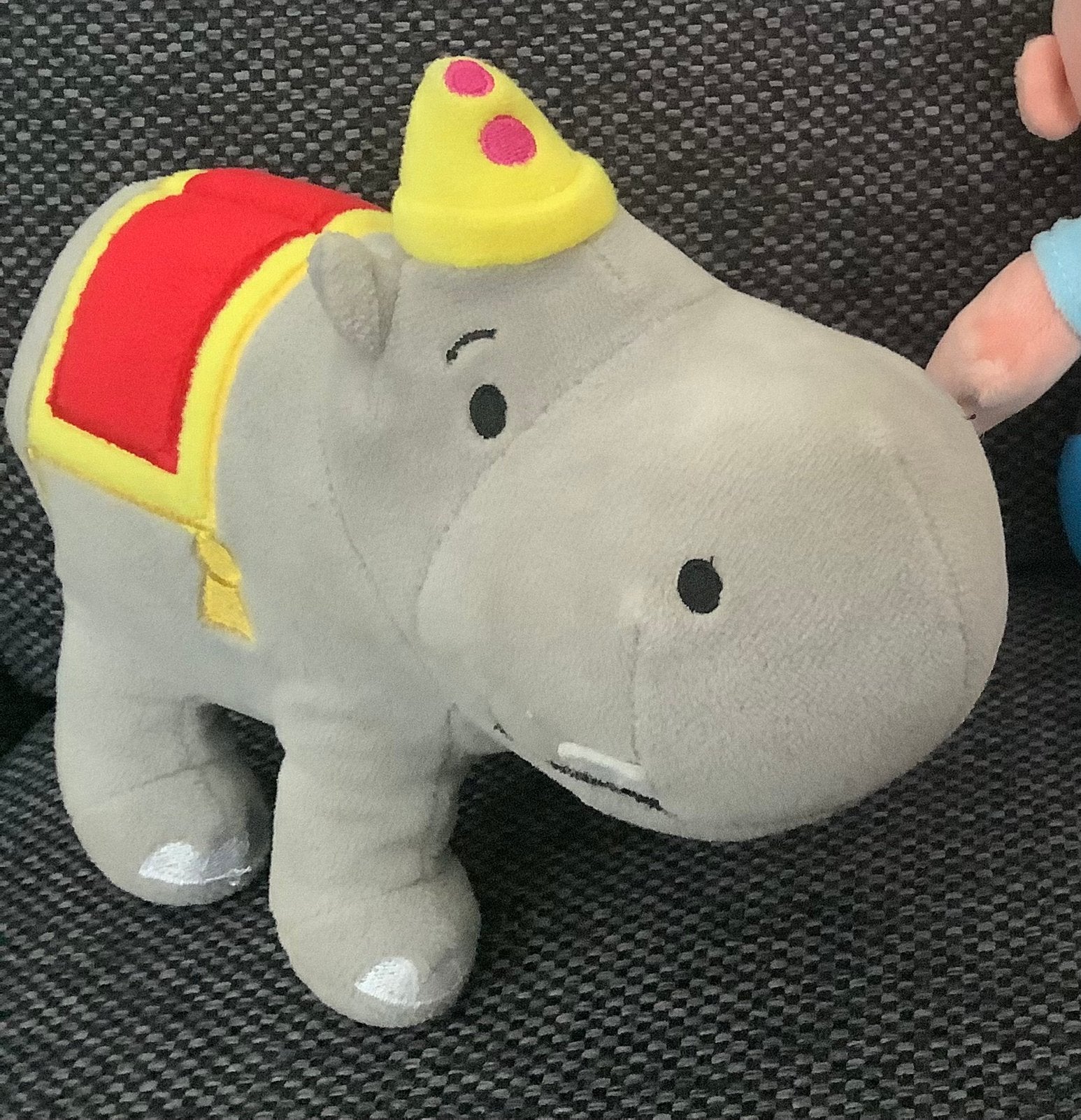 Bumba pluche knuffel pantoef nijlpaard bakker, Ophalen of Verzenden, Zo goed als nieuw, Overige typen