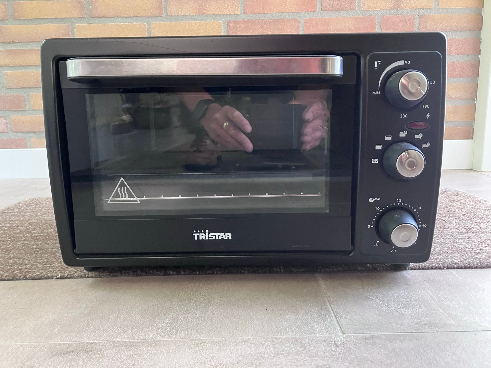 Tristar Mini-oven OV-1437 - Compacte en krachtige oven, Ophalen, Minder dan 45 cm, Gebruikt, Vrijstaand