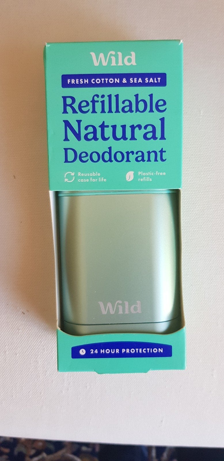 Deodorant stick van Wild, fresh cotton & sea  salt, Ophalen of Verzenden, Zo goed als nieuw, Deodorant of Bodyspray