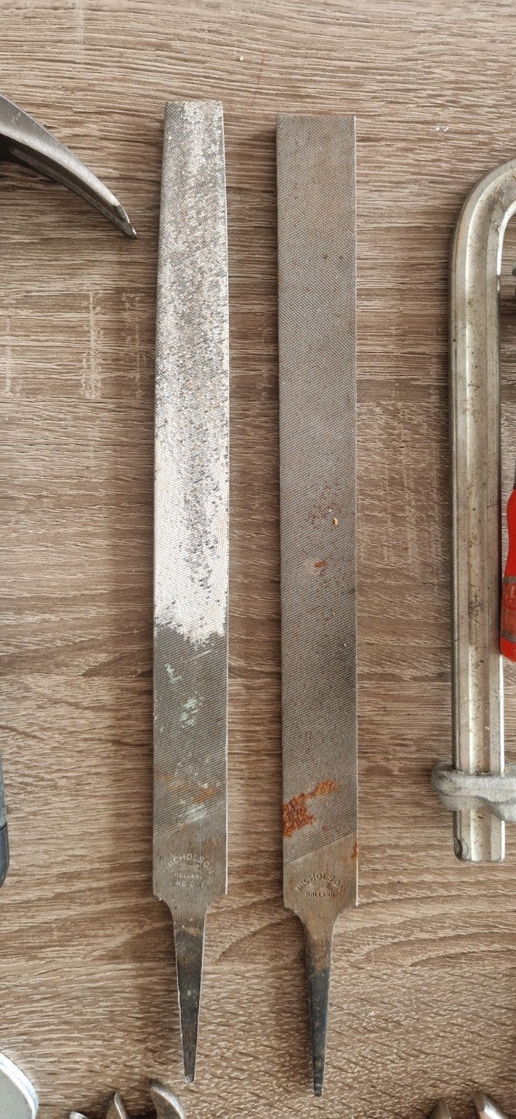 Nicholson Vijlen - Set van 2, Doe-het-zelf en Verbouw, Gereedschap | Handgereedschap, Ophalen of Verzenden, Gebruikt, Vijl/Rasp