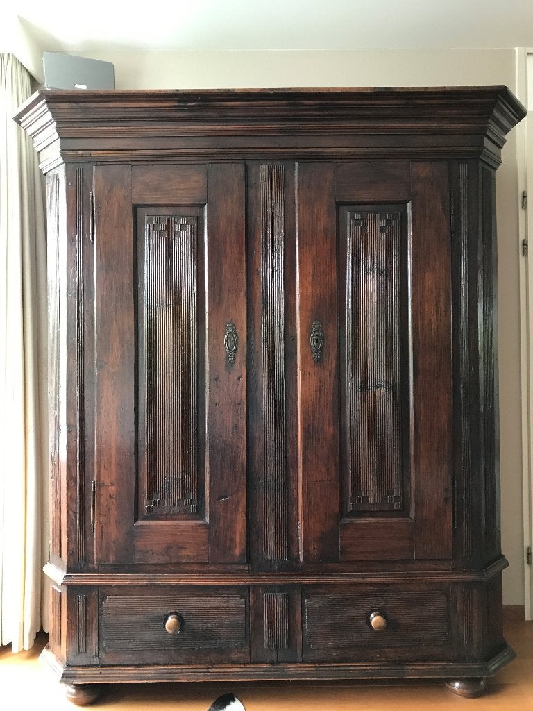 antieke kast, Ophalen