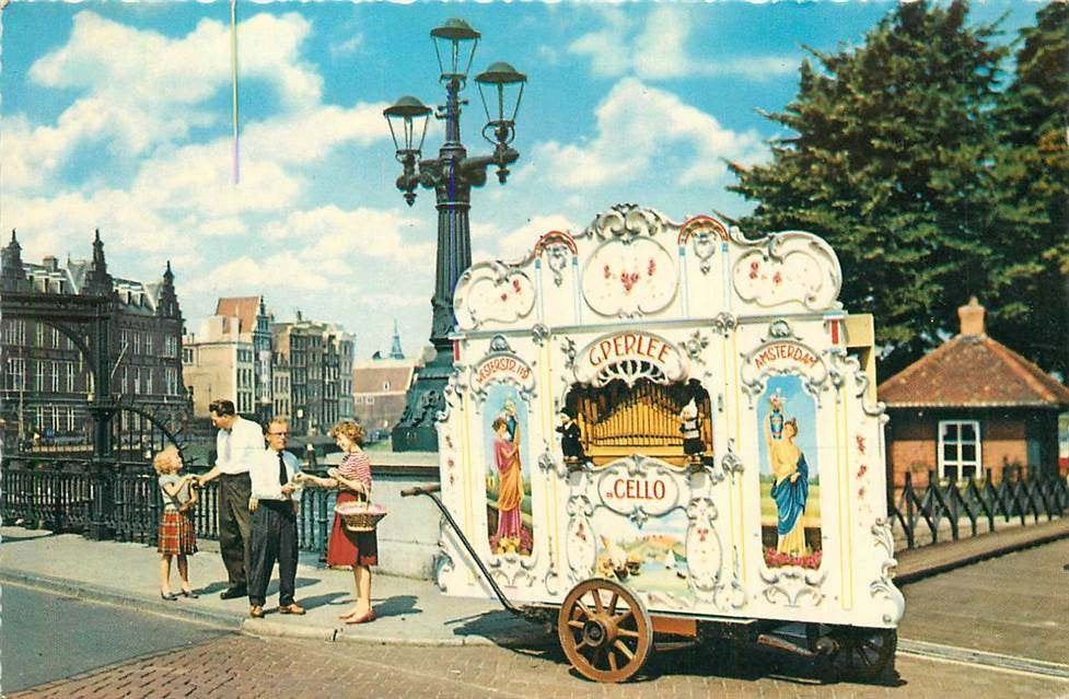 304-266-007 Amsterdam Draaiorgel, Verzenden, Voor 1920, Noord-Holland