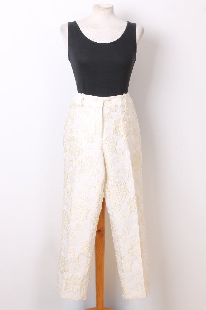 Zomer! Pantalon Ermanno Scervino maat 40, Maat 38/40 (M), Wit, Ophalen of Verzenden, Zo goed als nieuw