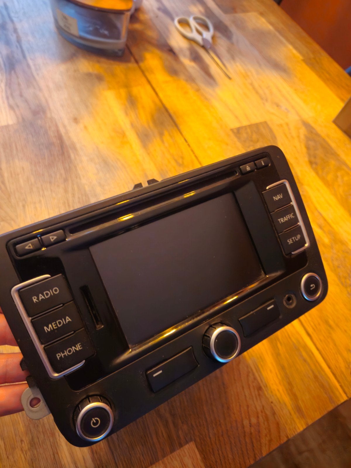 VW RNS 310 Radio Navigatie voor Tiguan (2009), Ophalen, Gebruikt