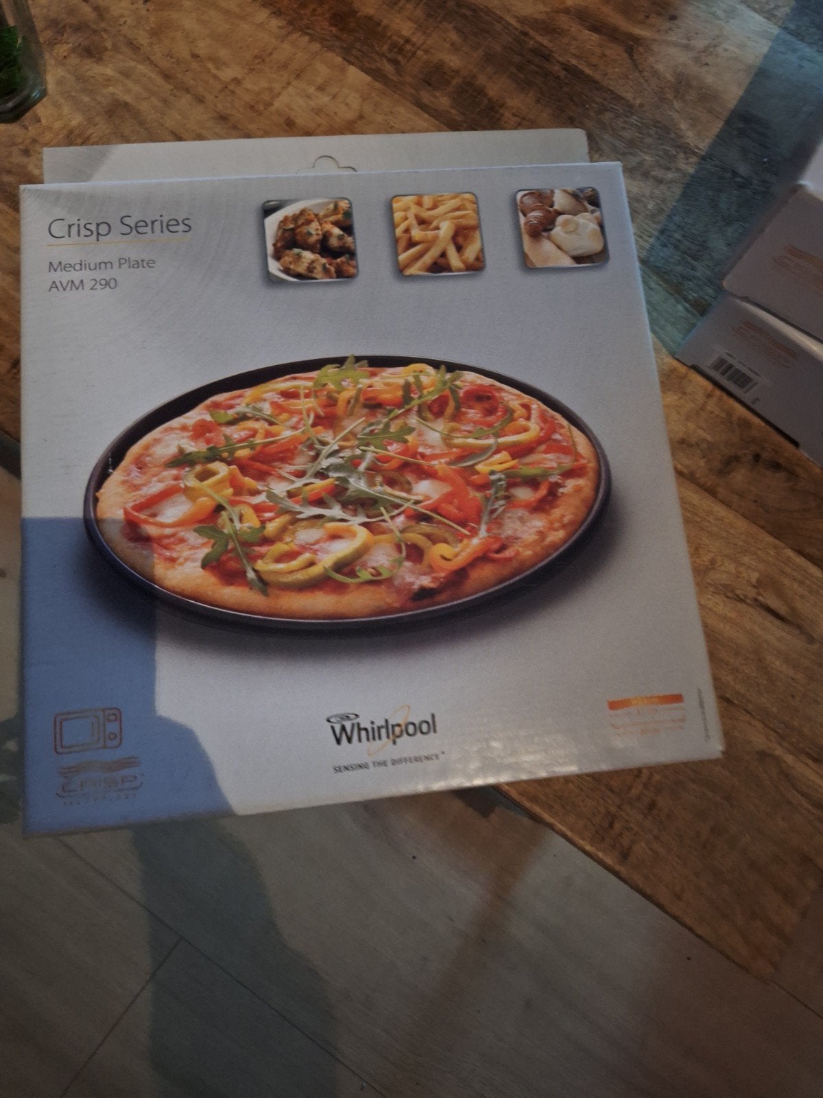 Whirlpool Crisp Series Medium Plate AVM 290, Ophalen, Zo goed als nieuw, Crisp