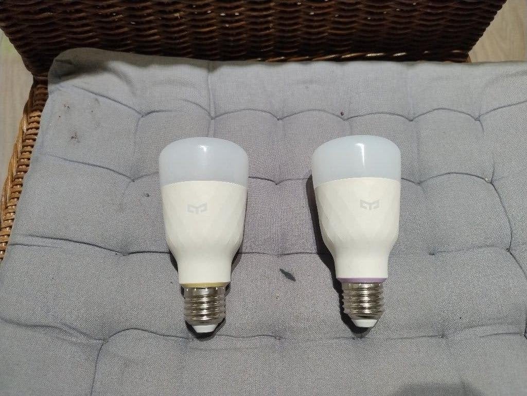 Yeelight Xaomi LED smartbulbs, Led-lamp, Zo goed als nieuw, Overige merken, Bedienbaar via app