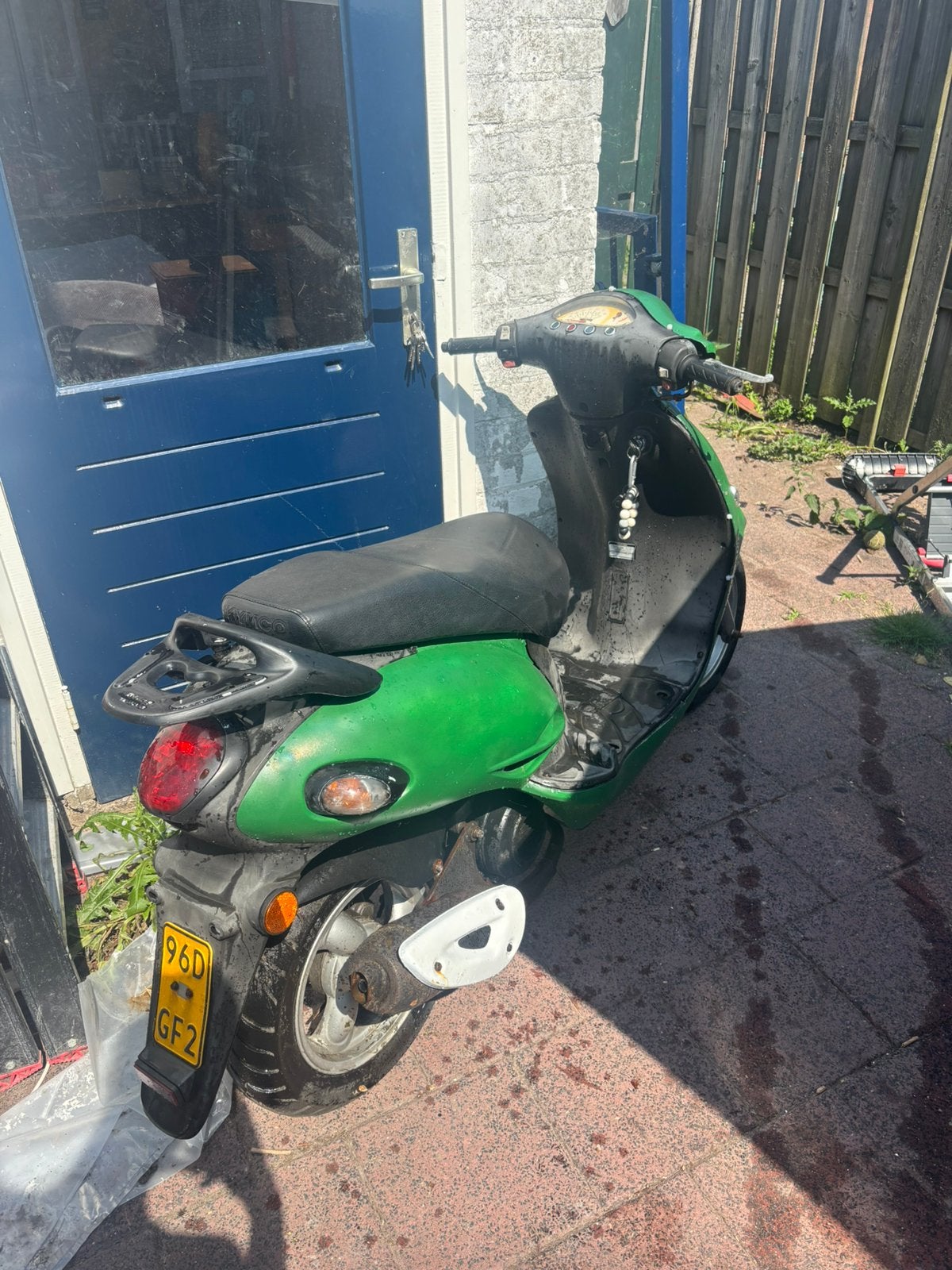 Perfecte kymco yup groen, Ophalen, Overige modellen, Maximaal 45 km/u, Zo goed als nieuw
