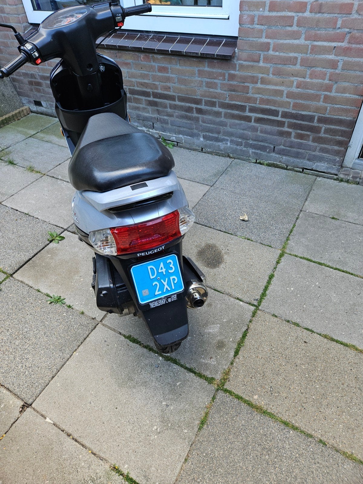 Peugeot V-Clic scooter met nieuwe accu, Fietsen en Brommers, Scooters | Peugeot, Gebruikt, Ophalen of Verzenden, Benzine, Vivacity