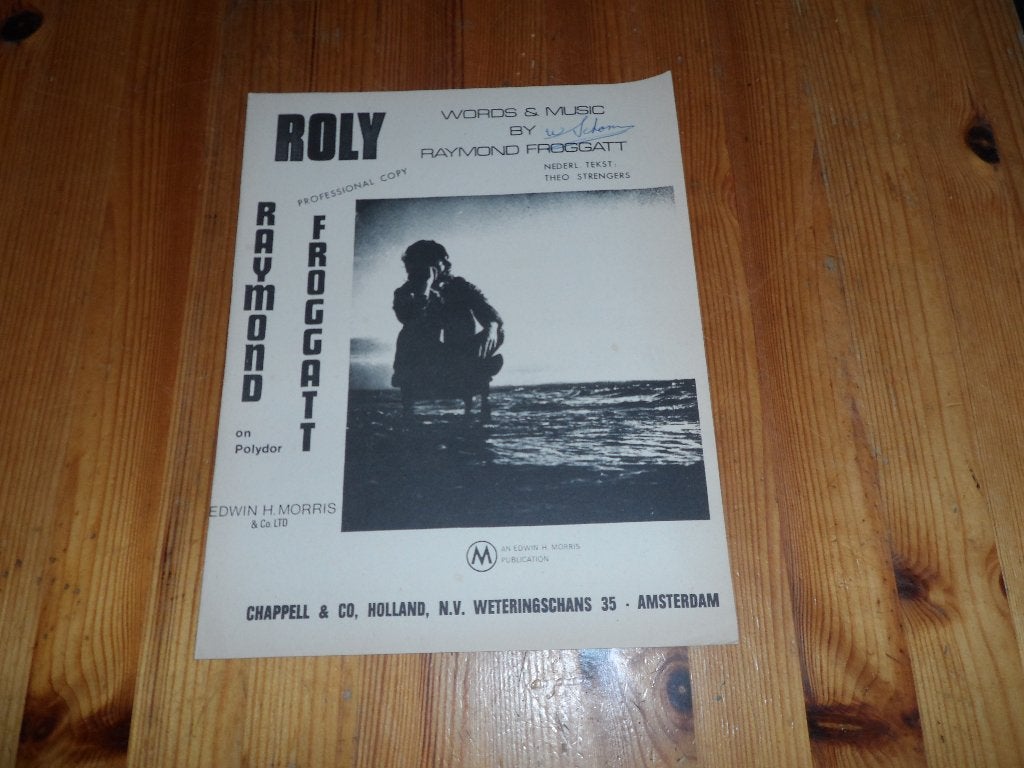 Raymond froggatt - roly - jopie, Gebruikt, Gitaar, Ophalen of Verzenden, Artiest of Componist
